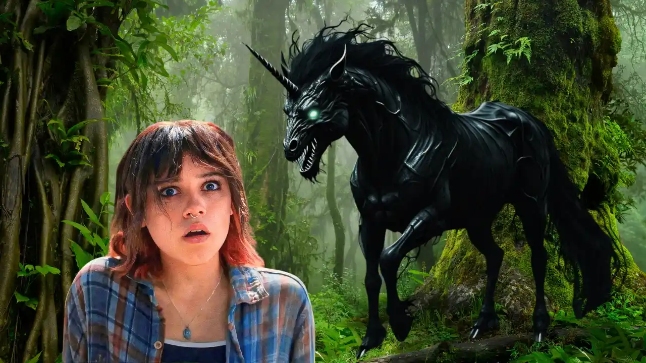 Jenna Ortega in Death of a Unicorn Aims for Captivating Performance in a Whimsical Thriller