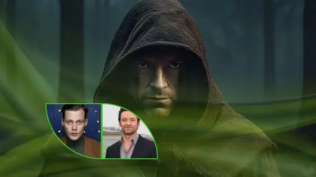 Bill Skarsgard Joins Hugh Jackman in the Epic Tale of ‘The Death of Robin Hood’